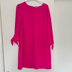 CeCe Pink Sheath Dress with Bell Sleeves